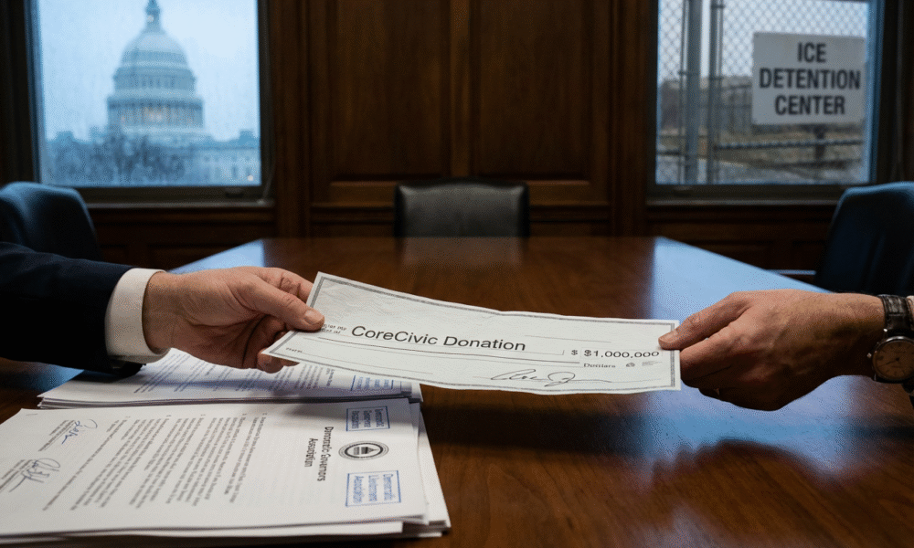 Democrat Groups Take Cash From ICE Contractor