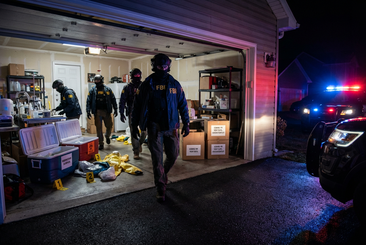 FBI Raids Expose CCP-Linked Biolabs in US