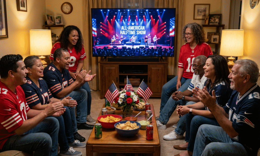 Kid Rock Headlines Patriotic Super Bowl Show