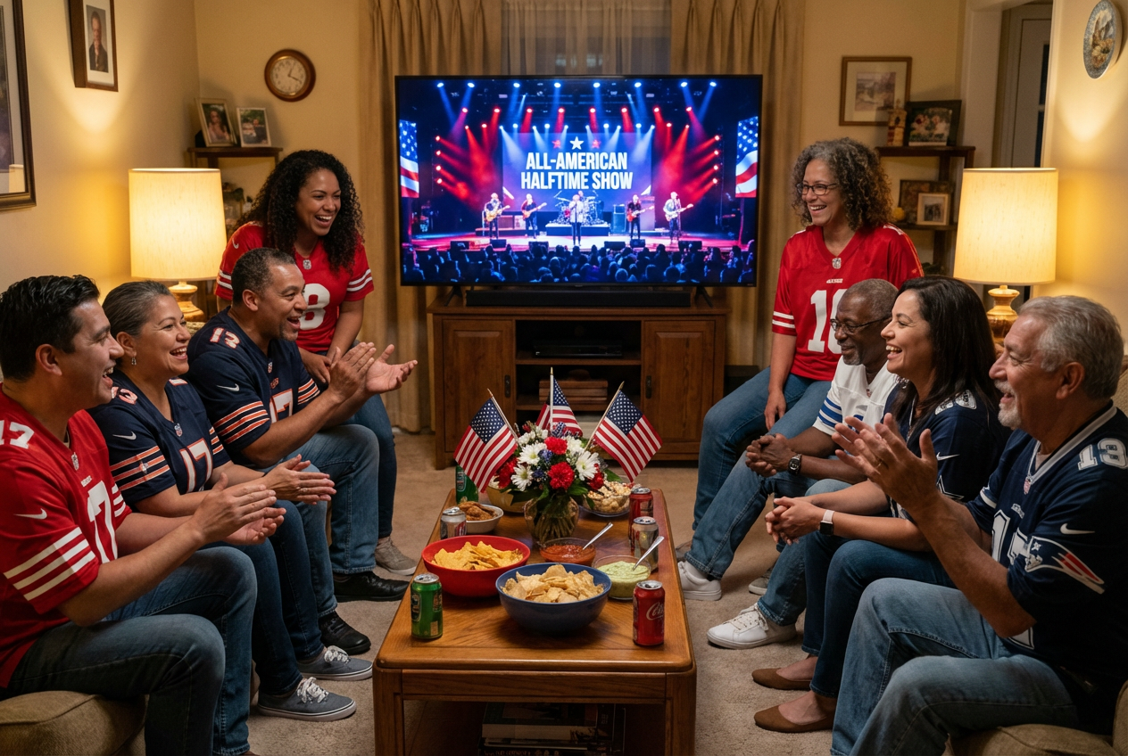 Kid Rock Headlines Patriotic Super Bowl Show