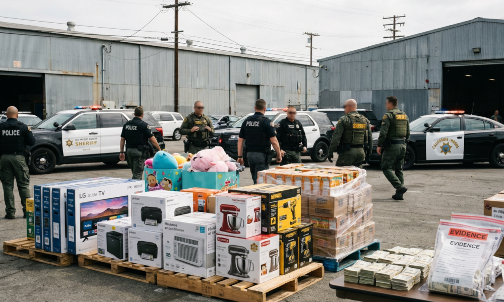 Authorities Dismantle Multimillion-Dollar Cargo Theft Ring in Southern California