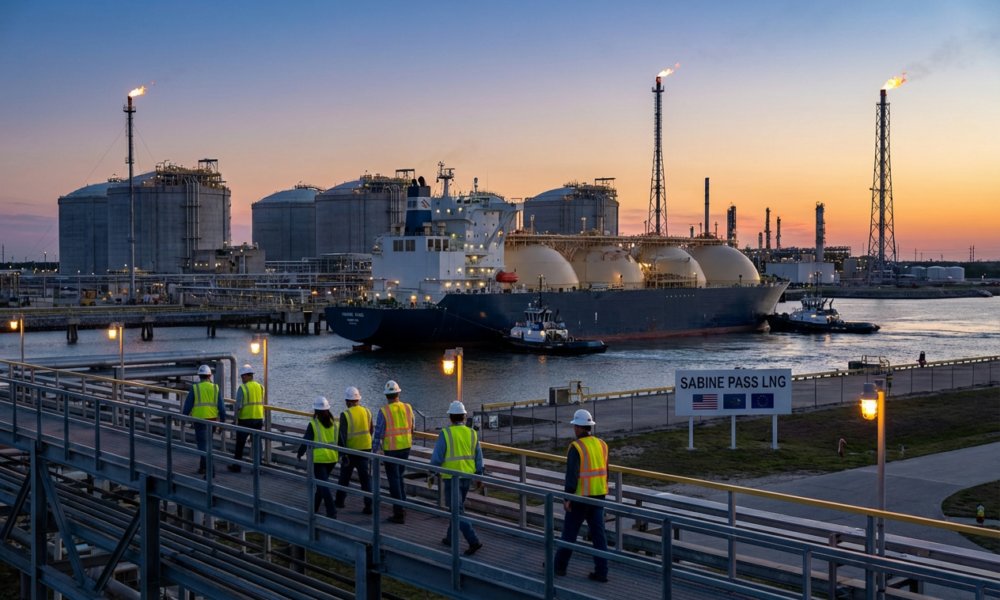 America's LNG Surge Shames Europe