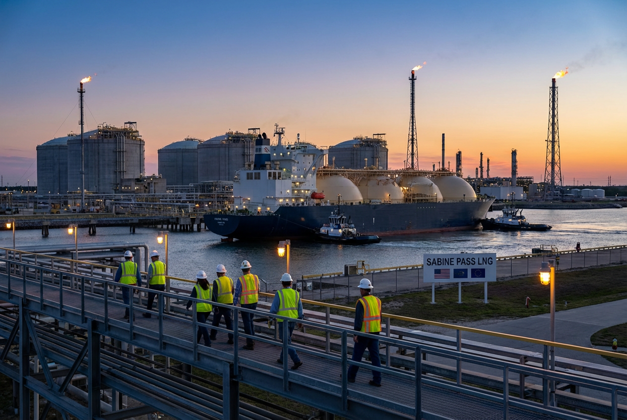 America's LNG Surge Shames Europe