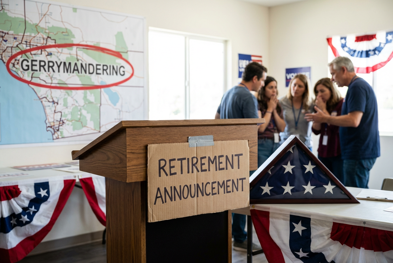 A Veteran Congressman Steps Aside as District Lines Herald a Partisan Flip