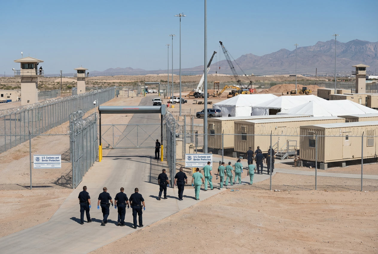 Unexpected Upgrades Keep Immigration Facility Running Amid Scrutiny