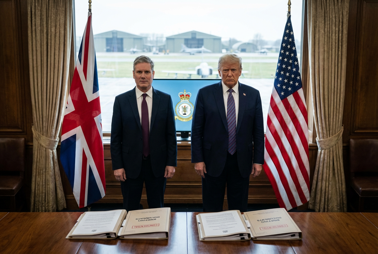 UK Okays Trump Bases to Smash Iran Missiles