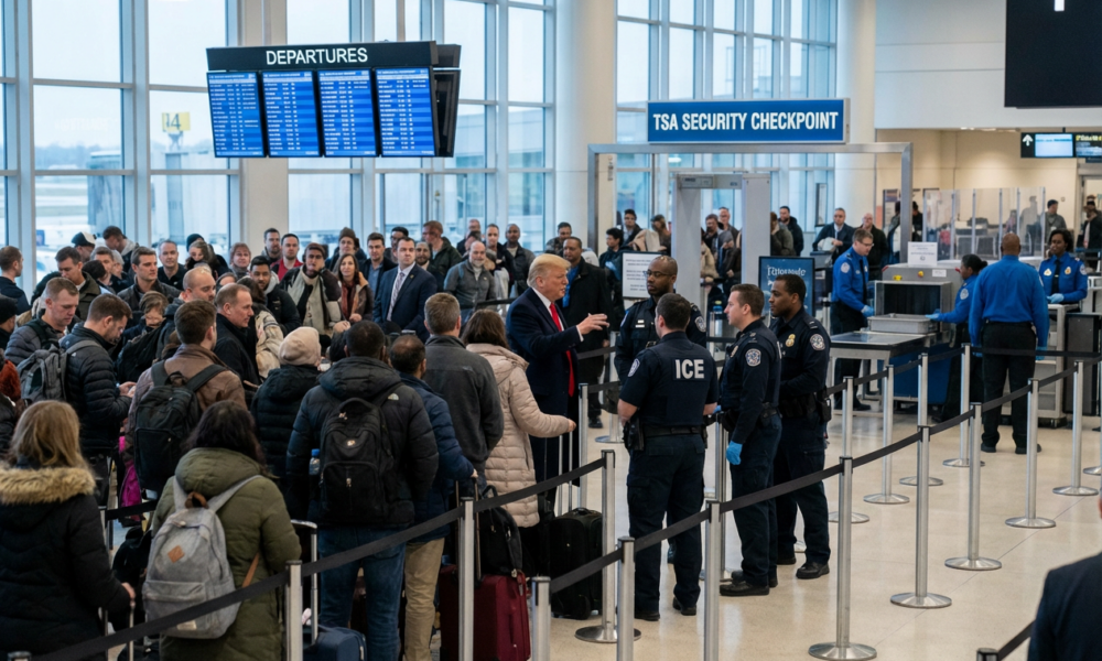 Airports Brace for ICE Shifts Amid Staffing CrisisAirports Confront ICE Role Amid Shutdown DisruptionsTrump's Move Triggers Airport Workforce Redesign Amid Delays