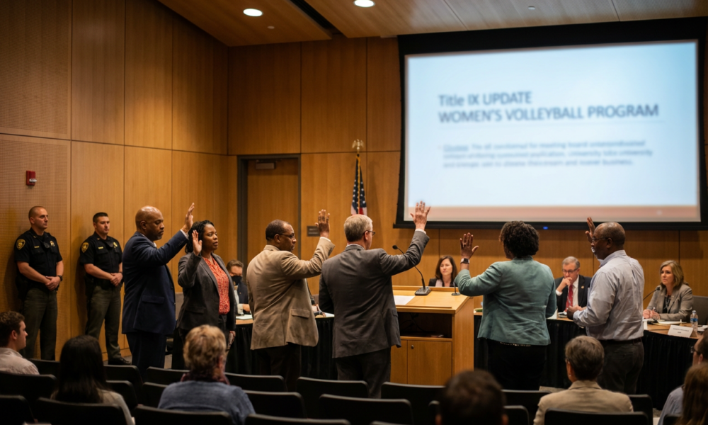 California State University's Board Meeting Escalates Into Clash Over Shifting Transgender Rules