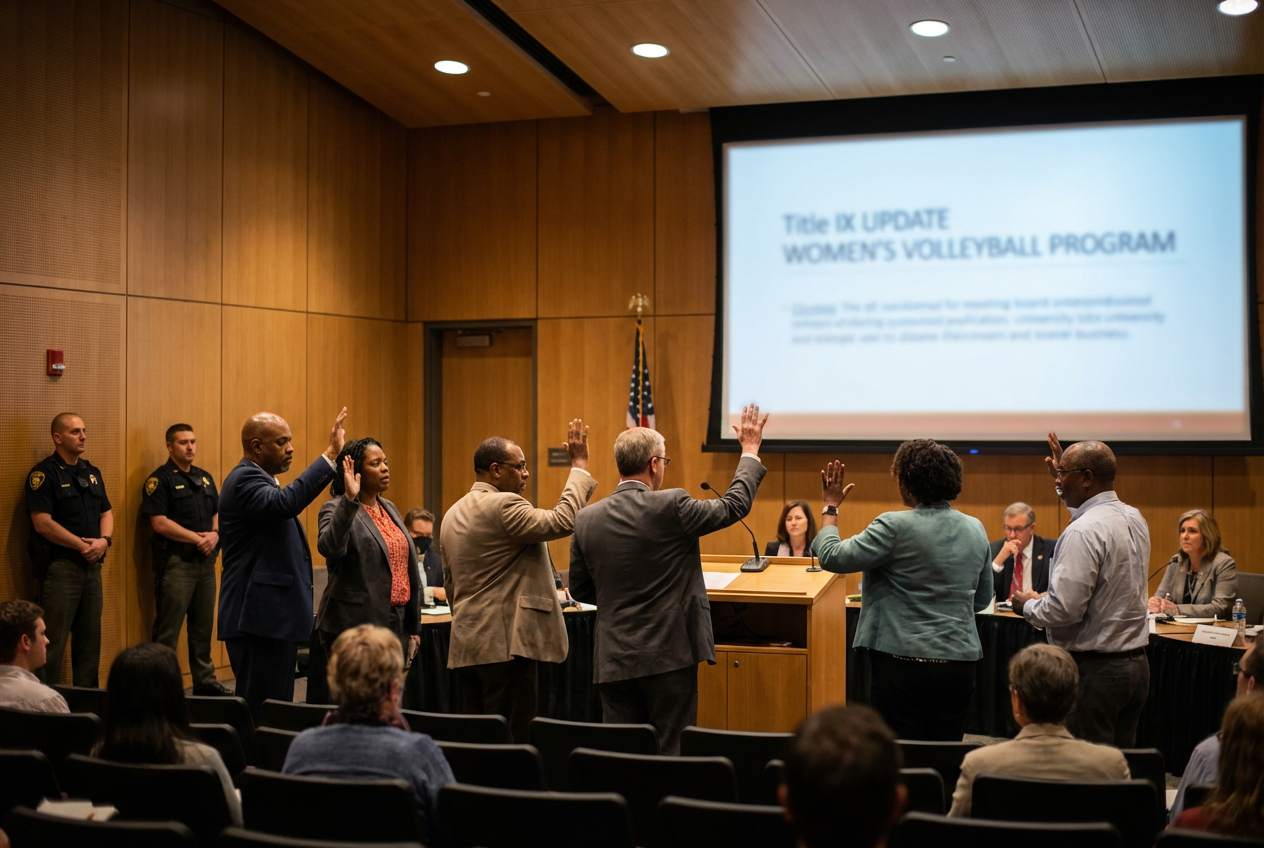 California State University's Board Meeting Escalates Into Clash Over Shifting Transgender Rules