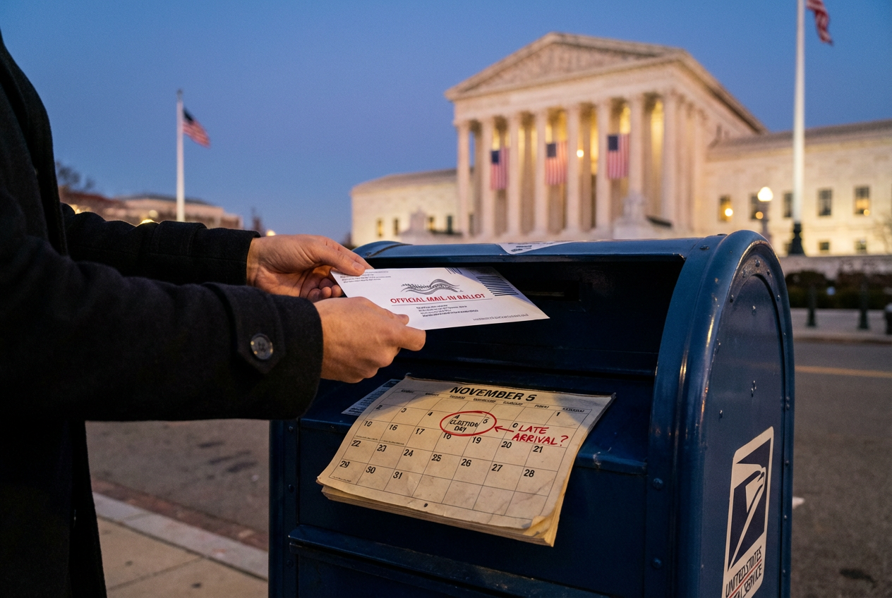 Supreme Court Weighs New Limits on Mail Ballot Deadlines