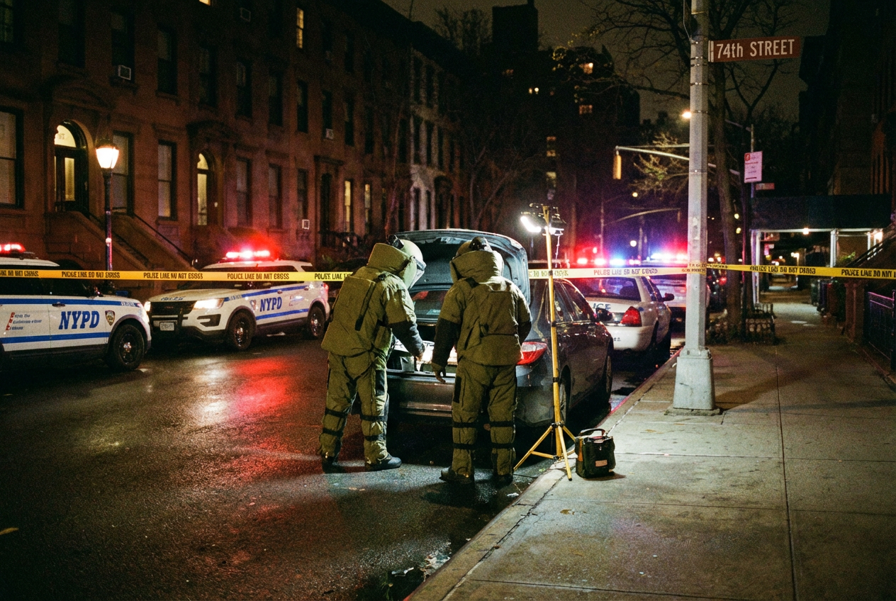 Brief Update in NYC Panic: Device Discovery Near Democrat Mayor's Home Deepens Security Woes