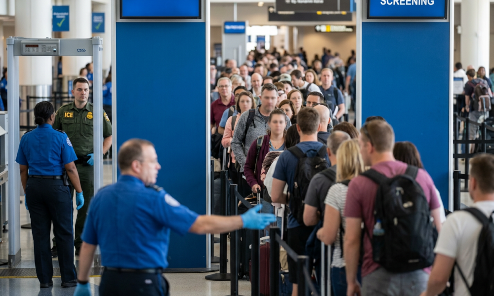 Trump Moves to Protect Airports With ICE Deployment