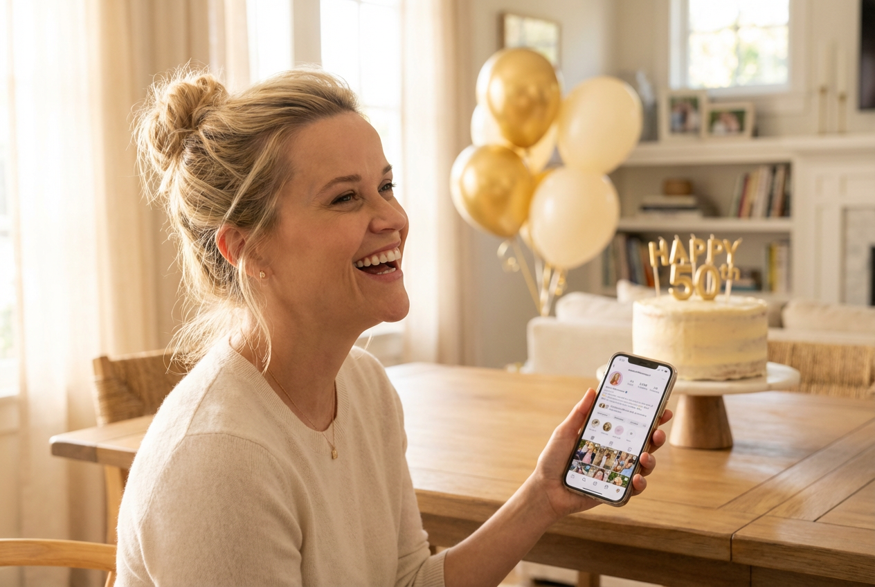 Reese Witherspoon's Reflections on 50 Unveil Surprising Lessons from Past Milestones