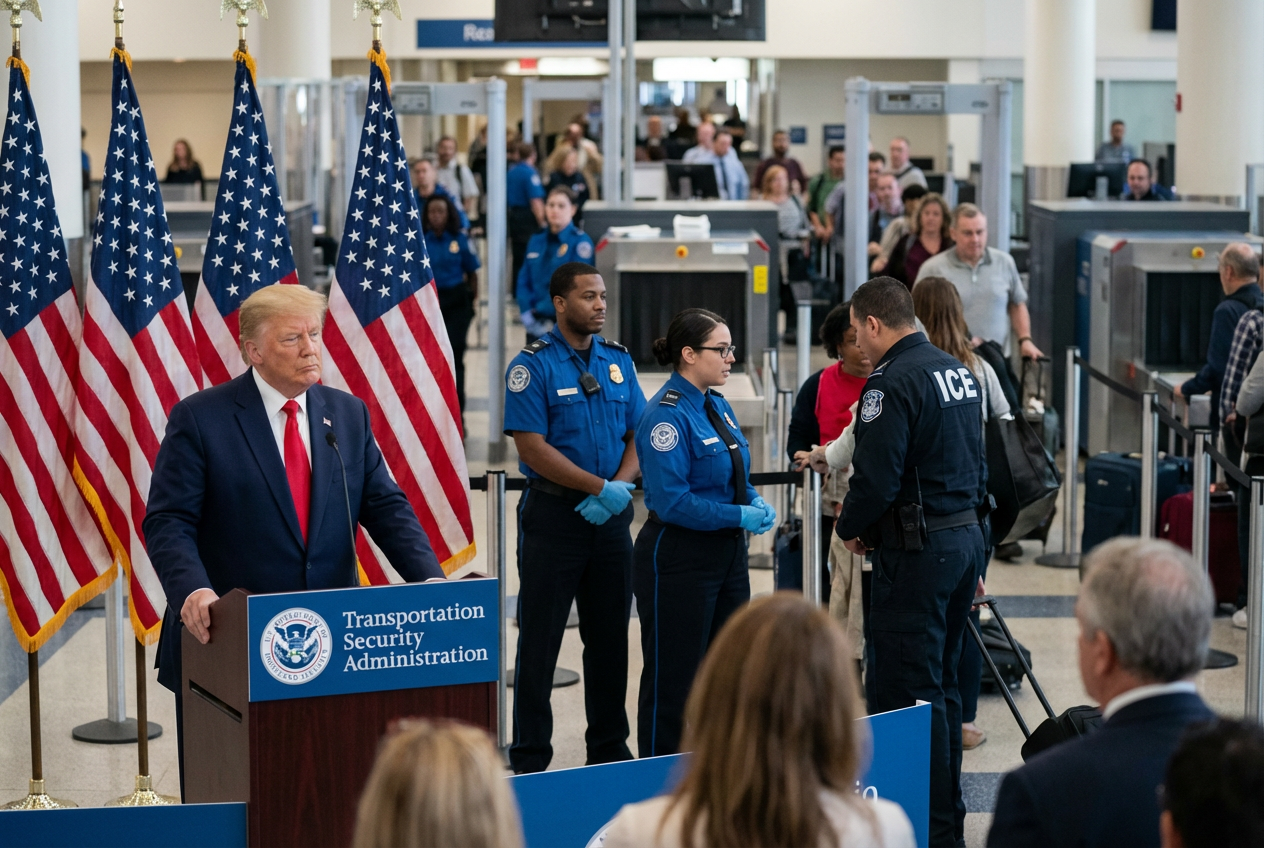 Airports Confront Emergency Security Measures as Shutdown Lingers