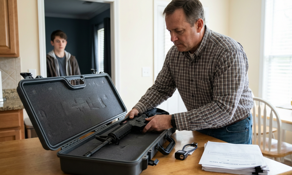 Dad Convicted Murdering Via Son's Rifle