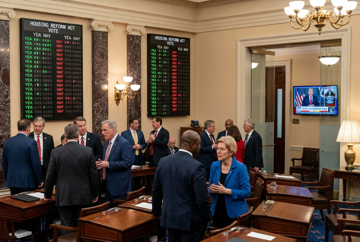 Unexpected Senate Vote Sparks Hope for Housing Market Relief