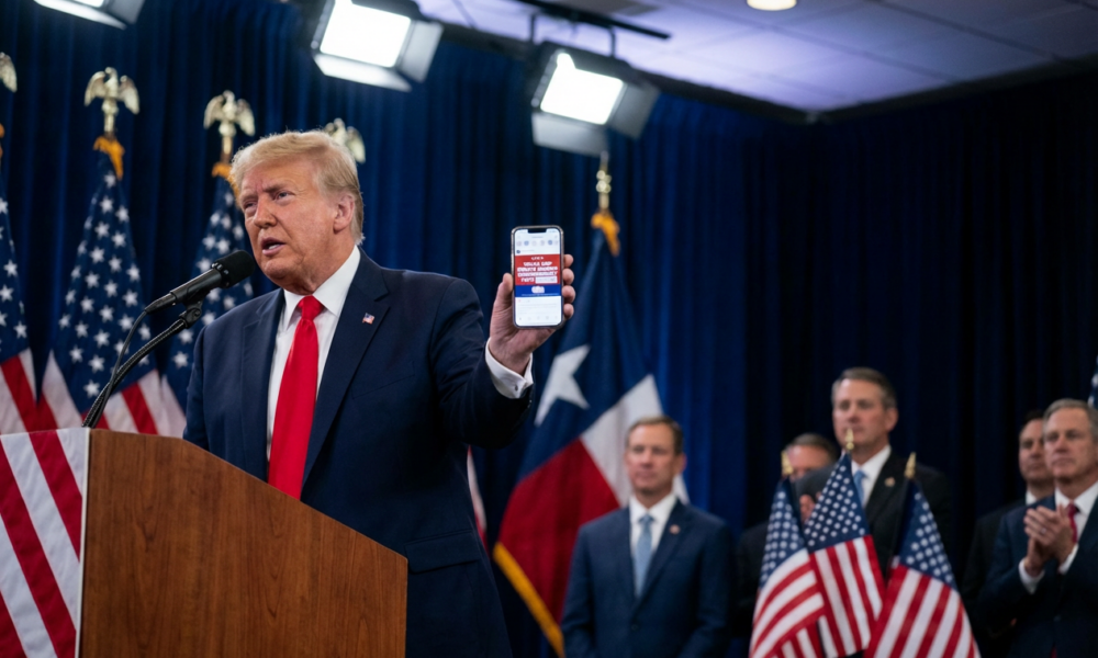 Trump Demands Texas Senate Runoff End Now