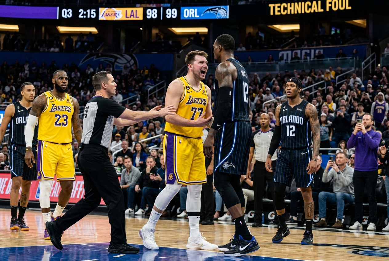 Lakers Star Risks Suspension After Explosive Courtside Confrontation With Rival Player