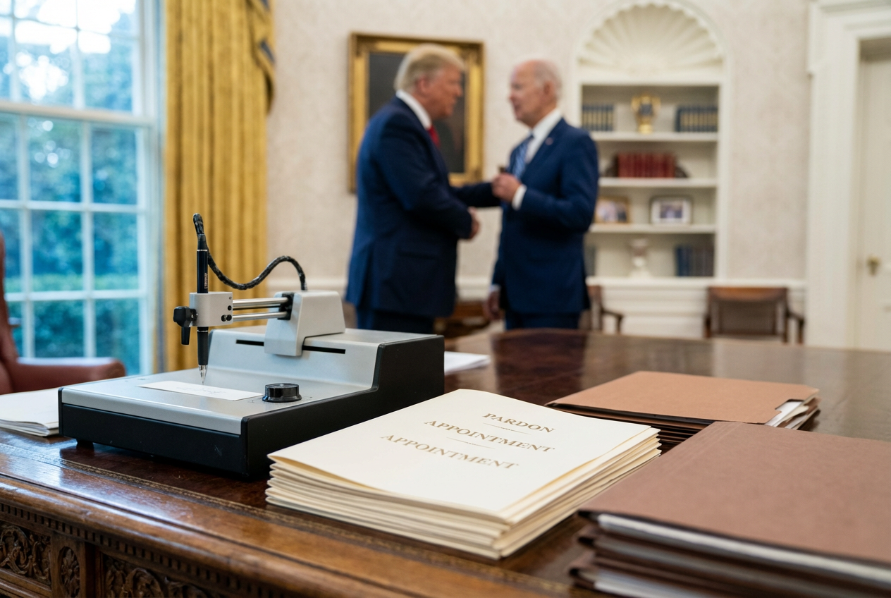 BOMBSHELL: Trump Vindicated as Autopen Scandals Escalate Without Charges Against Biden Crony-fied Pardons