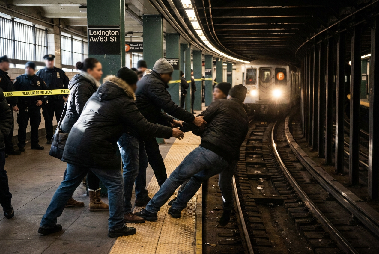 Trump Warned Us: Terrorism Strikes New York's Subway Tracks