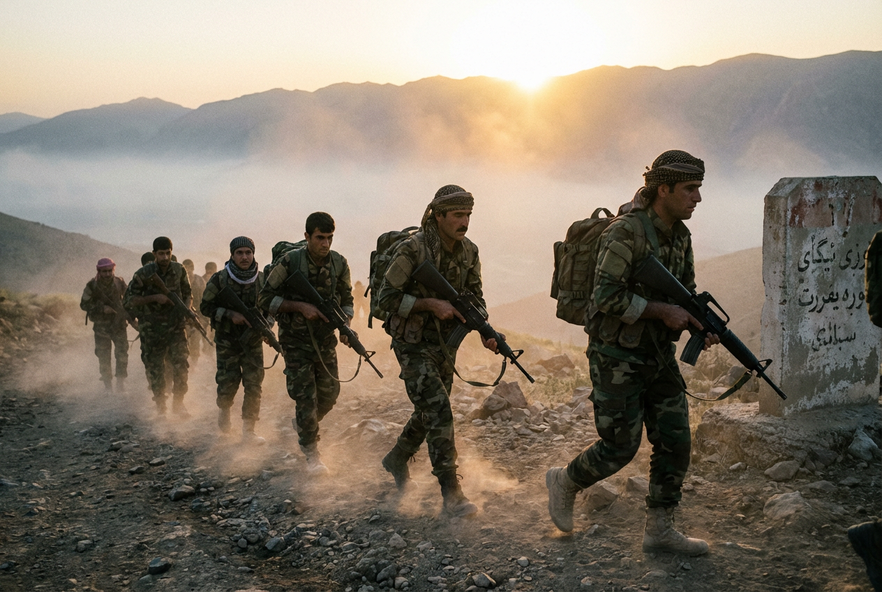 Kurds Invade Iran US Israel Backed