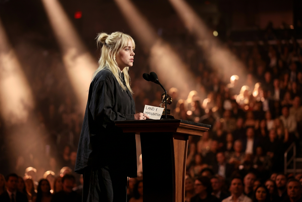 Billie Eilish's Woke Outburst Ignites Fresh Debate on Historic Land Claims Worldwide