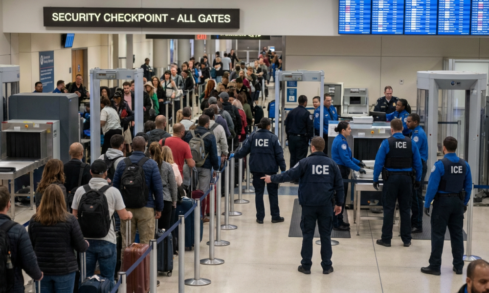 Airports Brace for Trump’s ICE Plan Amid Staffing Crisis