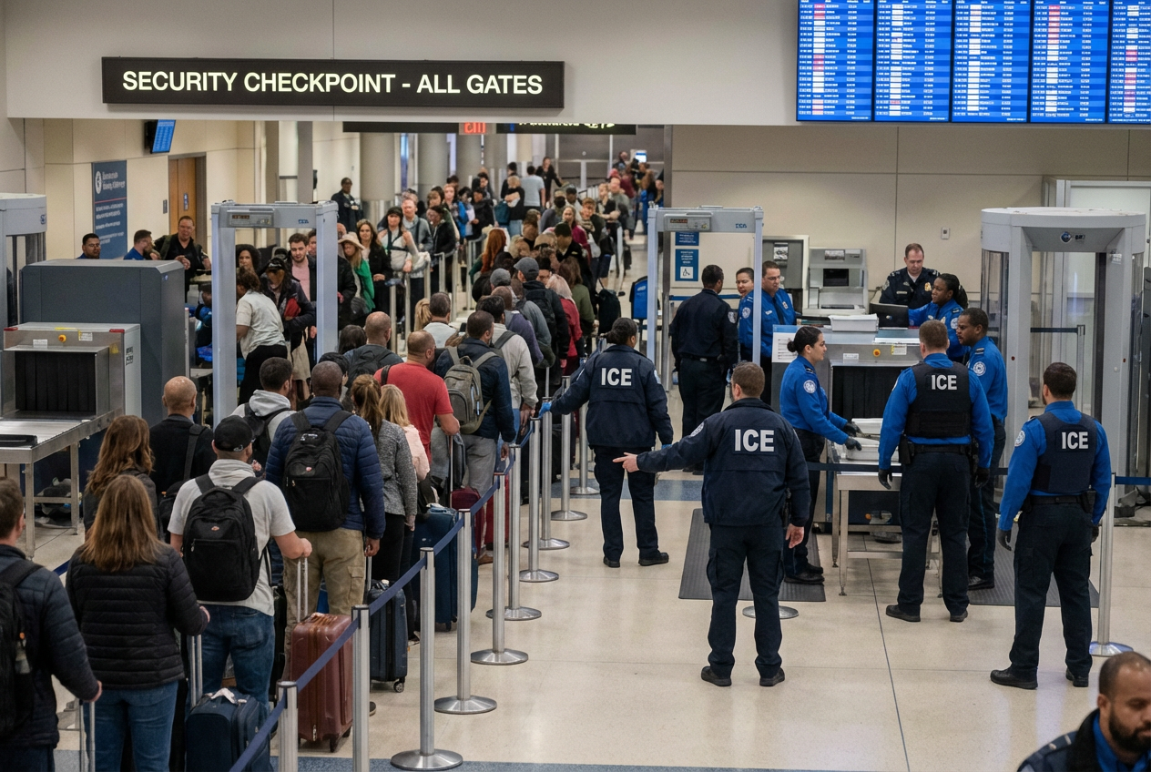 Airports Brace for Trump’s ICE Plan Amid Staffing Crisis