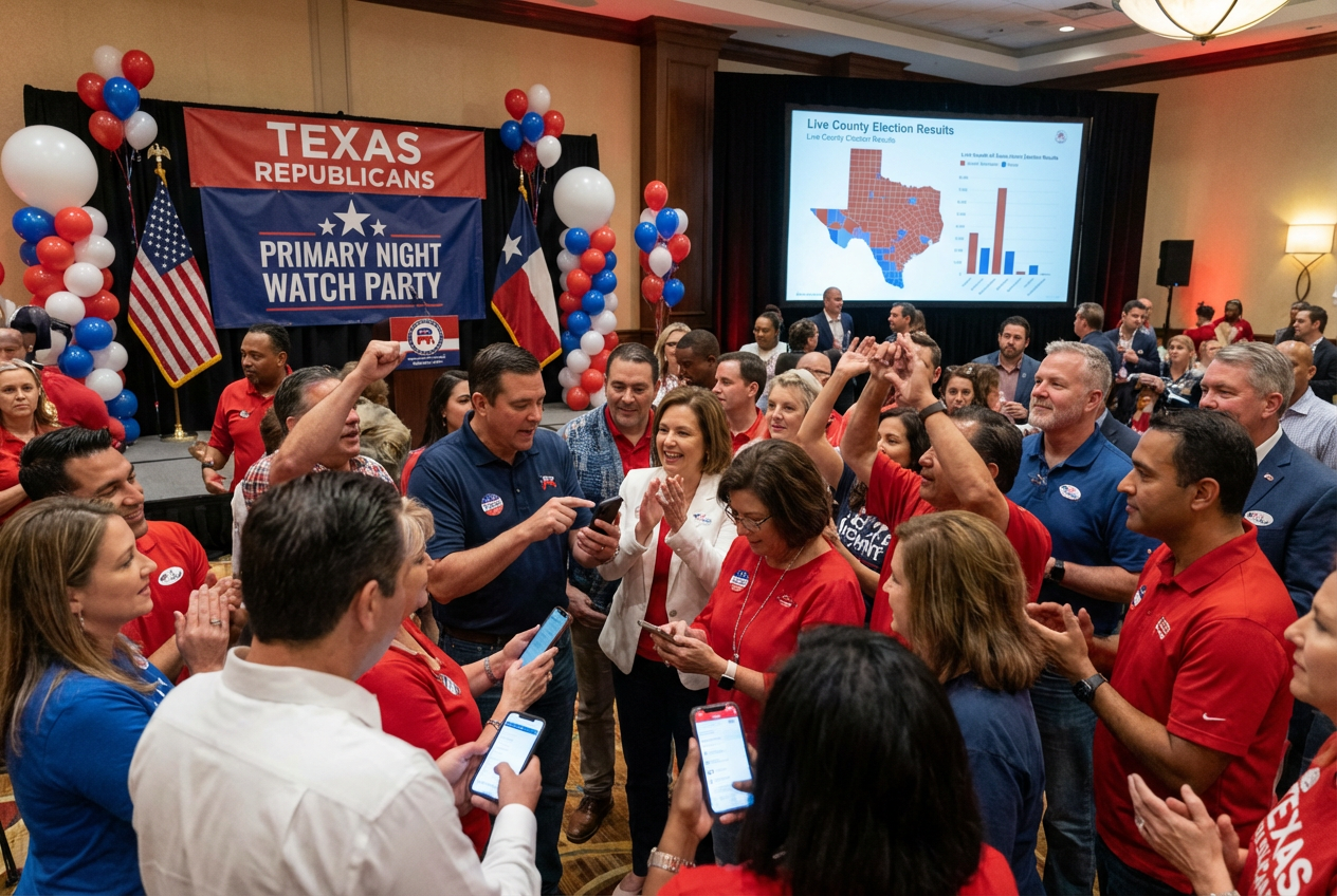 Texas Voters Boot RINOs Trump Backers Surge