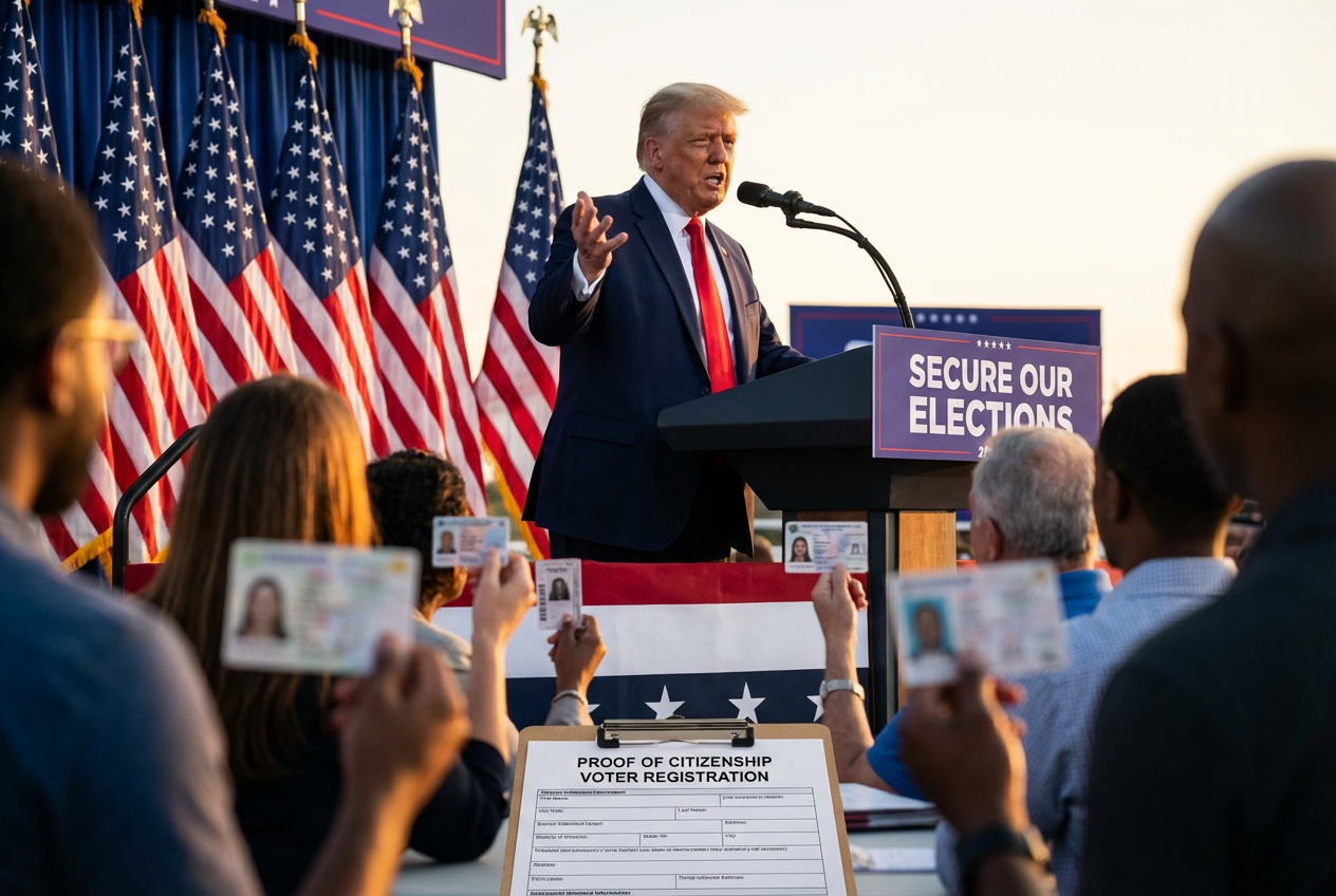 Trump Demands SAVE Act Senate Fight