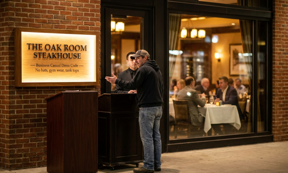 Feud Between Steakhouse Chains Escalates Over Guest Attire Policies