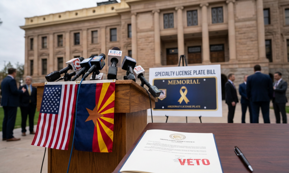 Trump Warned Us: Woke Arizona Governor's Desperate Veto Sparks MAGA Fury Over Fallen Patriot Honor