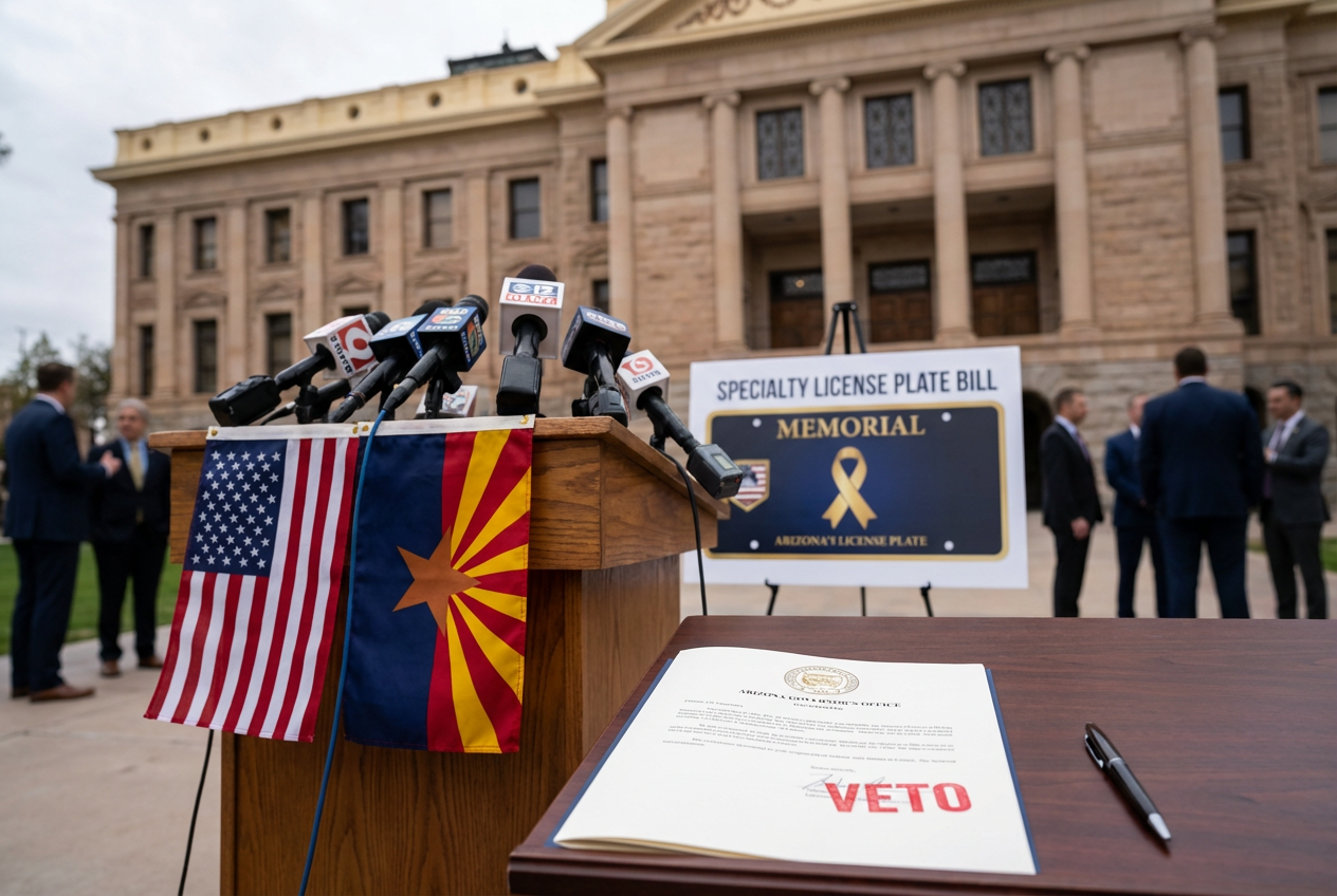 Trump Warned Us: Woke Arizona Governor's Desperate Veto Sparks MAGA Fury Over Fallen Patriot Honor