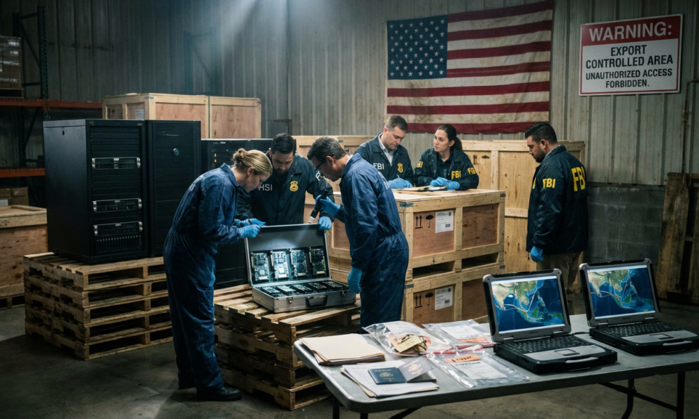US Charges Reveal Billion-Dollar Smuggling Scheme for Advanced Chips disruption
