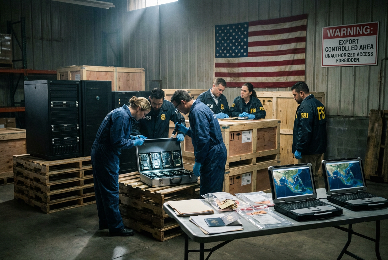 US Charges Reveal Billion-Dollar Smuggling Scheme for Advanced Chips disruption