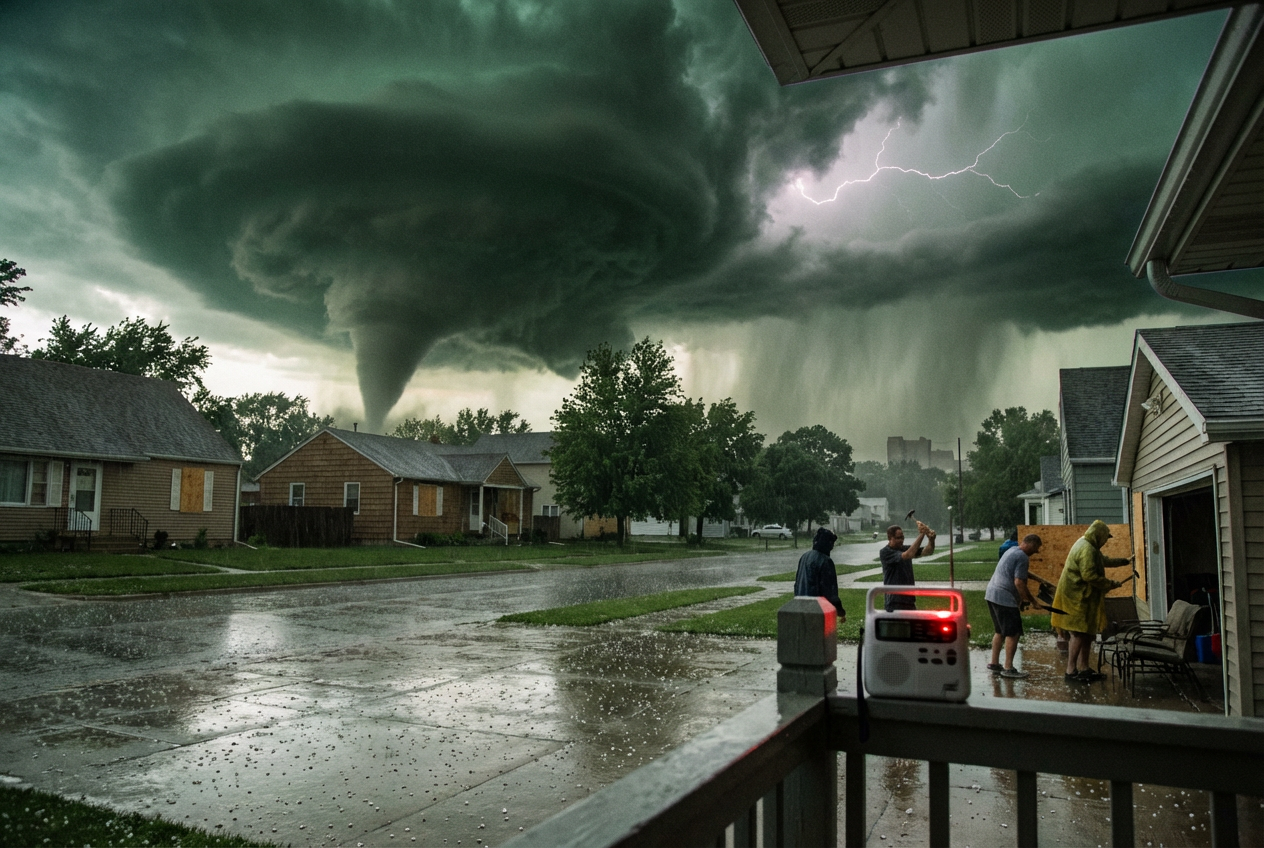 Communities Brace for Intensifying Storm Threats Across the Heartland This Week