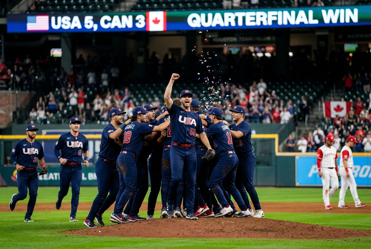 Trump Was Right Again: Patriotic Americans Crush Canada in Baseball Epic Amid Border Chaos!