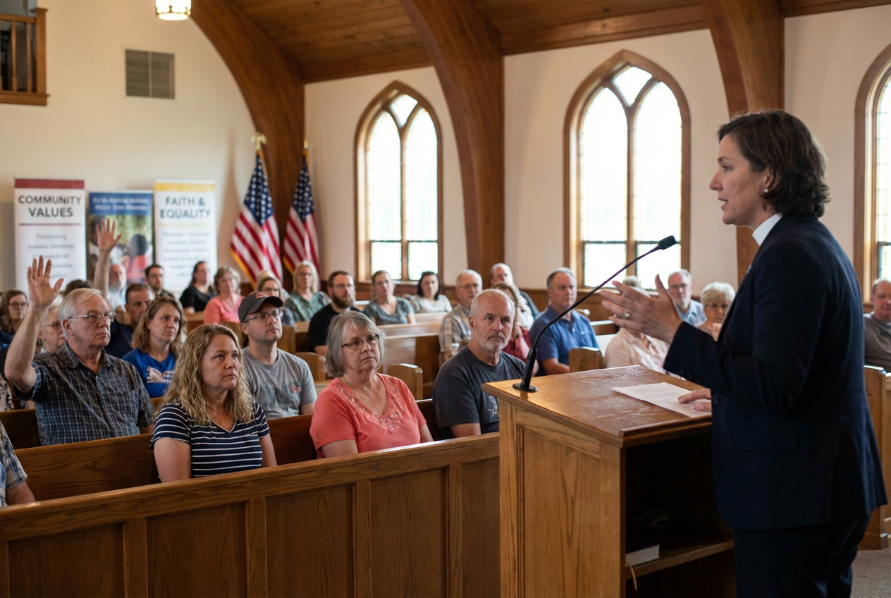 Radical Democrat Minister BLASTS Evangelical Christians as 'White Male Angst'hevik Ready-to-Explode Scandal!Radical House Democrat SHOCKS America: Blames White Men for Hating Trans Agenda!