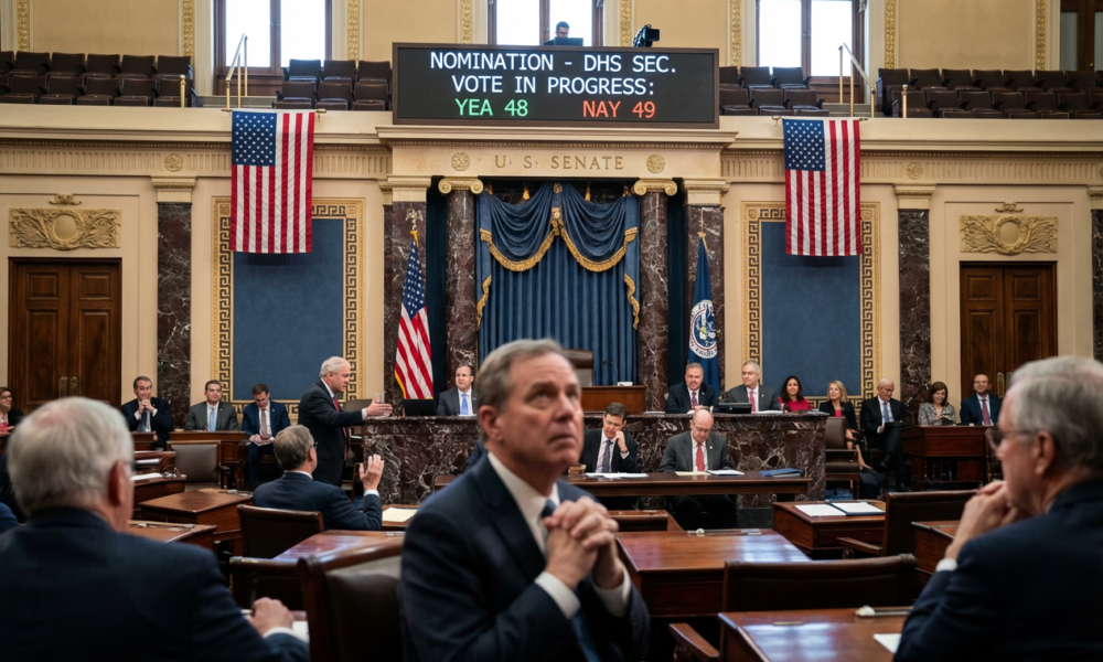 Homeland Security Leadership Shift Sparks New Tensions Over Border Policies