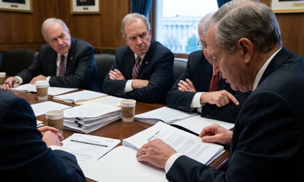 Senate Republicans Confront Internal Divide Blocking Crucial Election Security Measure