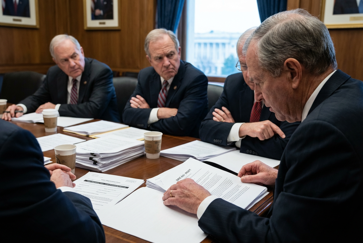 Senate Republicans Confront Internal Divide Blocking Crucial Election Security Measure