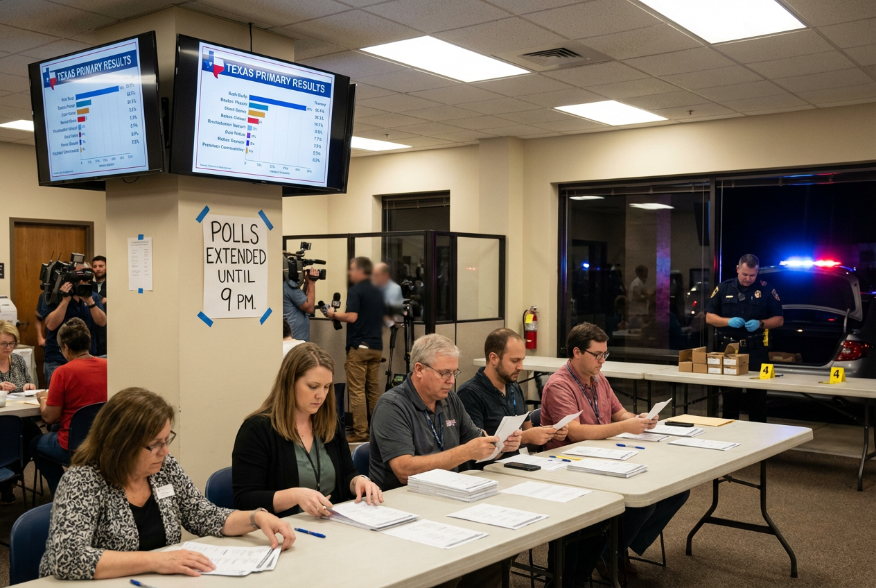 Paxton Battles Cornyn Texas Primary Clash