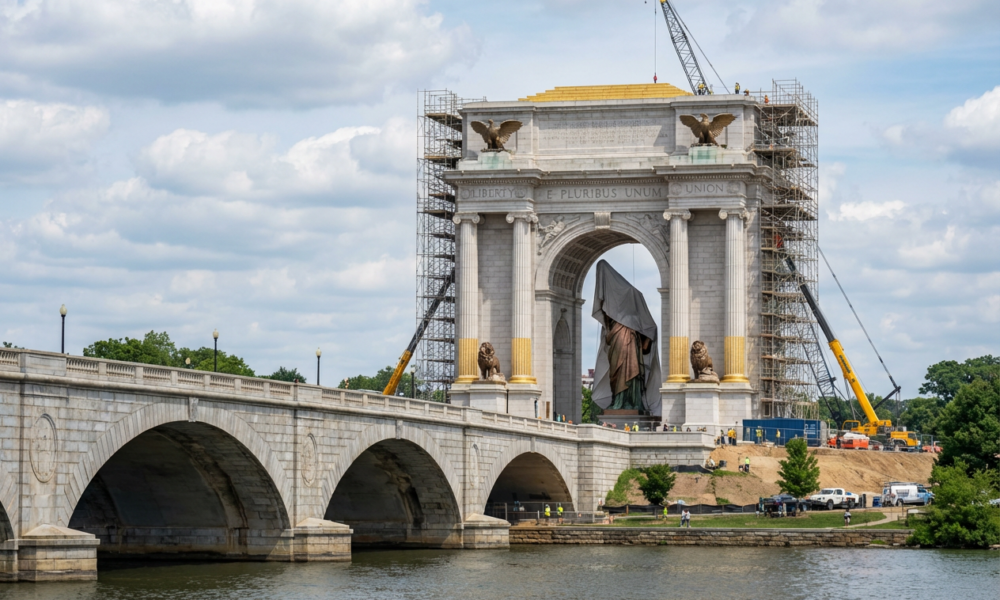 Washington's Iconic New Arch Ignites Fierce Debate on National Legacy