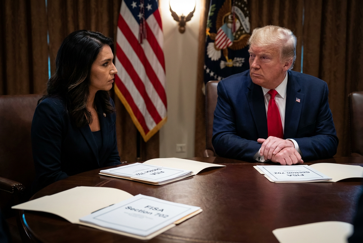 Trump Faces Unexpected Resistance on Surveillance Reauthorization From Top Advisor