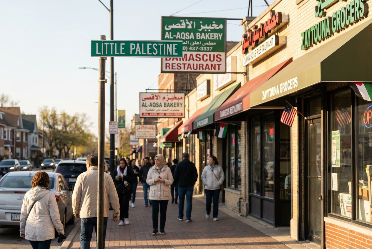 Why Are Democrats Pushing 'Little Palestine' Street Sign in Illinois?