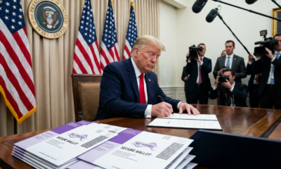 Trump Unleashes Historic Crackdown on Messed-Up Mail-In Votingcieš