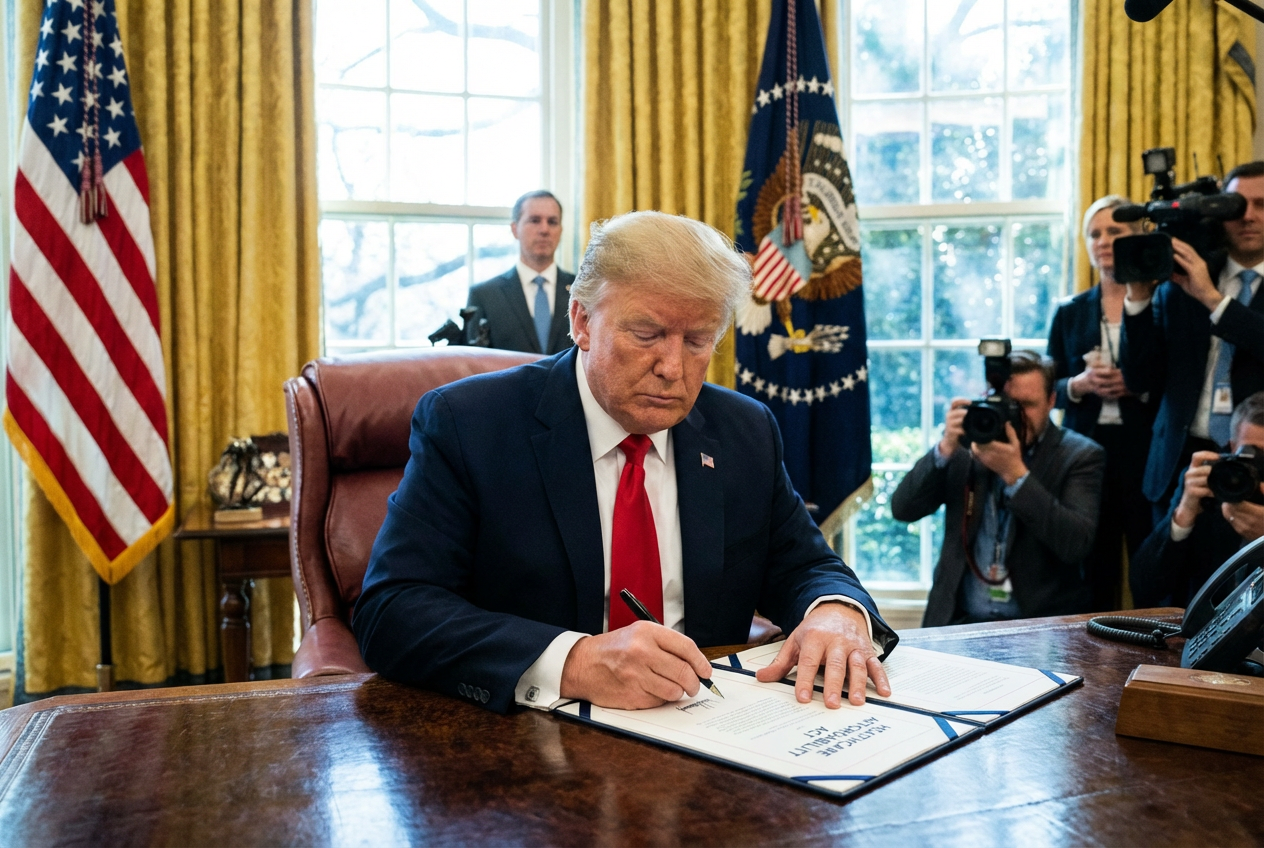 Trump's Thursday Agenda Unveils Priorities Amid Evolving White House Demands.