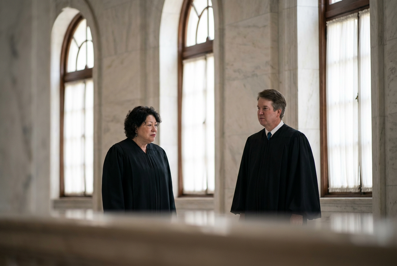 Why Is a Supreme Court Justice Suddenly Apologizing to a Trump Appointee?