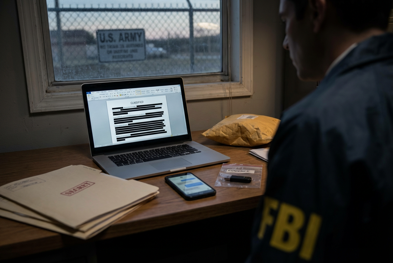 FBI Probe Exposes Alleged Fort Bragg Leak and Arrest