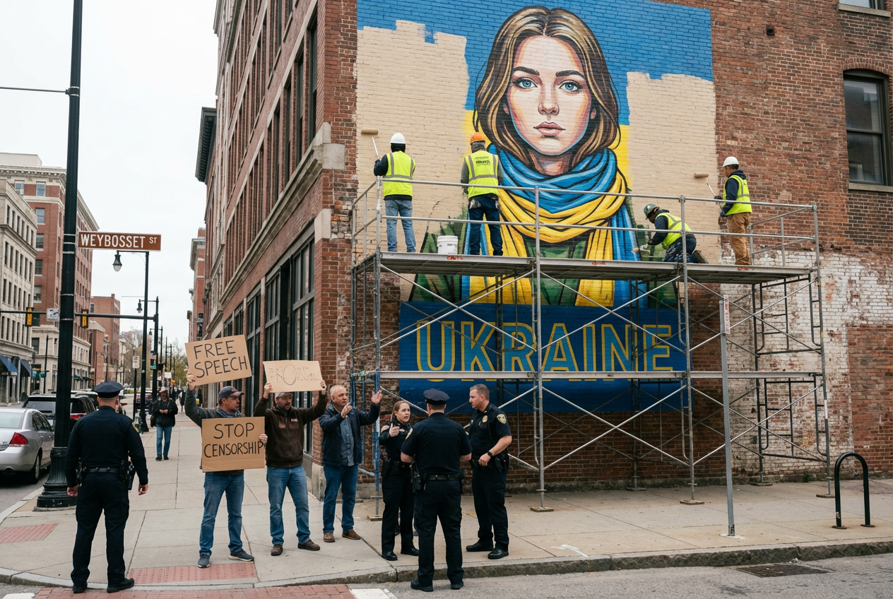 Providence Grapples With Demands to Erase a Refugee Memorial Mural